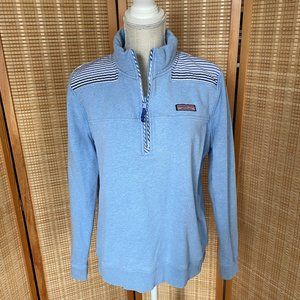 Vineyard Vines Women's Blue Quarter Zip